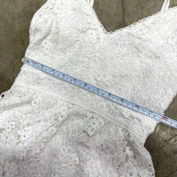 Abercrombie & fitch lacey white mini dress - Picture 5 of 7